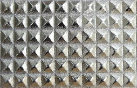 Silver squares texture Stock Photos