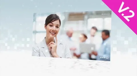 Silver Squares (V.2) - After Effects Template After Effects stock