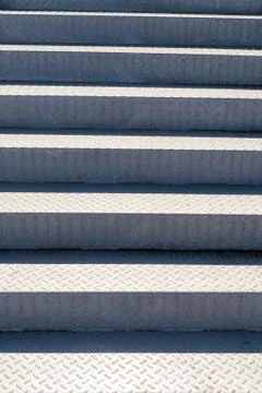 Silver Stairs Stock Photos