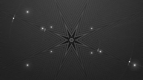 Silver star animation. Stock Footage 49925615