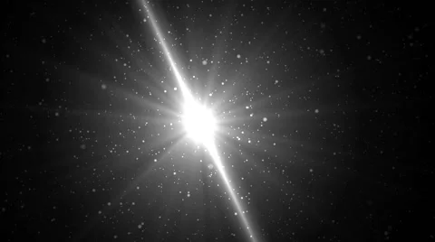Silver star animation. Vídeo Stock 52097783