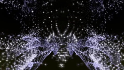 Silver Star Background 스톡 동영상 77145206