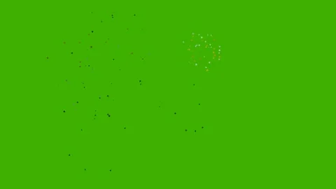 Silver star burst on green screen overlay 4K Stock Footage 336513979