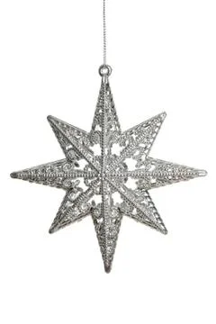 Silver star Stock Photos