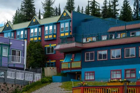 Silver Star Ski Resort Stock Photos