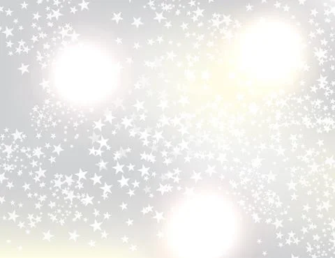 A Silver Starry Abstract Background Illustration Stock Illustration