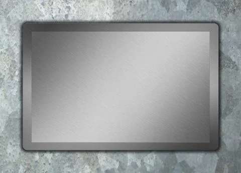 Silver surface Stock Photos