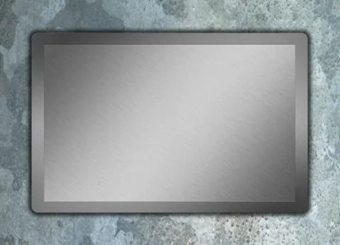 Silver surface Stock Photos