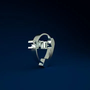 Silver Telephone 24 hours support icon isolated on blue background. All-day c Stock Illustration