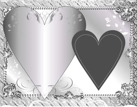 Silver Template Stock Illustration