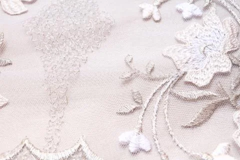 Silver textile Stock Photos