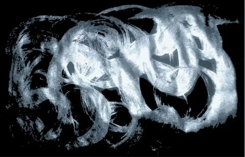 Silver texture of the abstract form Stock Illustration