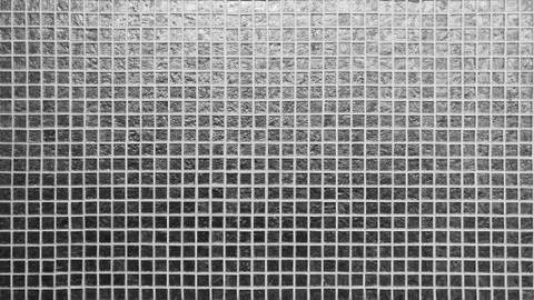 Silver tiles pattern Stock Photos