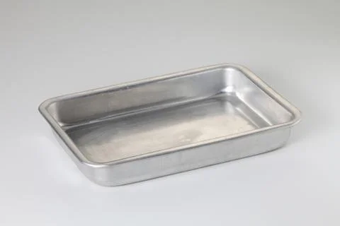 Silver tray Stock Photos