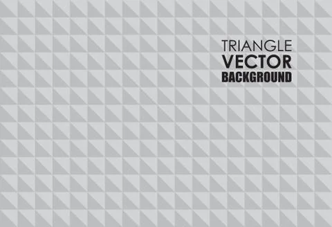 Silver triangle background Stock Illustration