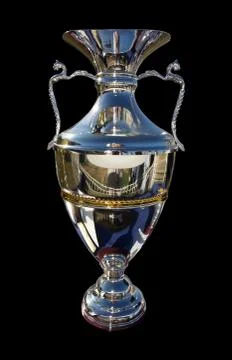 Silver trophy Fotos Stock