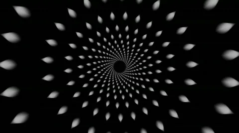 Silver tunnel background Stock Footage 640307