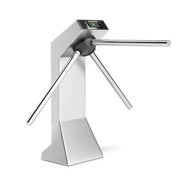 Silver turnstile Ilustración de archivo