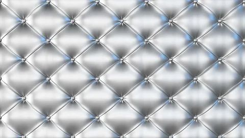 The silver upholstery Stock Footage 74200032