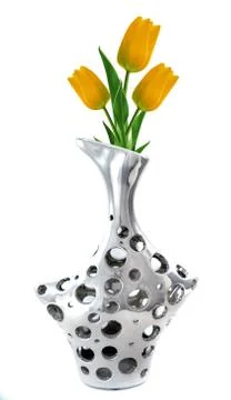 Silver Vase Stock Photos