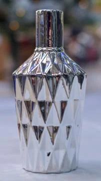 Silver vase Stock Photos