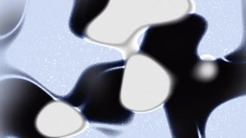Silver Vibrant Glitter Transition with Flowing Abstract Shapes Stockbeeldmateriaal 341907461