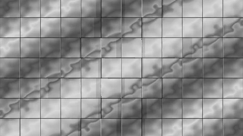 Silver Wall of cubes divide Stockbeeldmateriaal 112008482