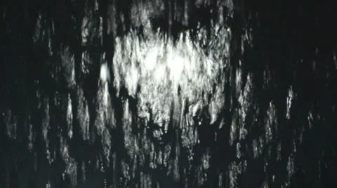 Silver waterfall Stock Footage 31678274