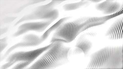 Silver Wave Background. Stock-Illustration