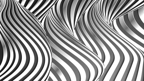 Silver waves pattern. Stainless steel background vector. EPS 10 Stock Illustration