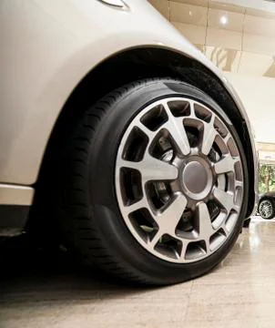 Silver wheel Stock Photos