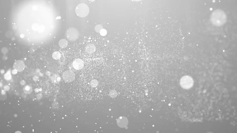Silver white abstract particle flow award presentation with glitter effect Stock Footage 126087729
