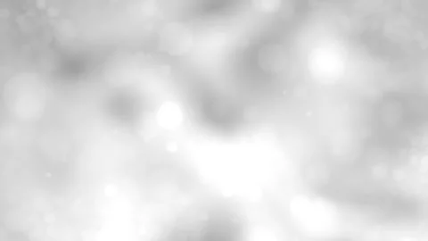 Silver white bokeh solid bandy shapes abstract background - loop video Stock Footage 240316861