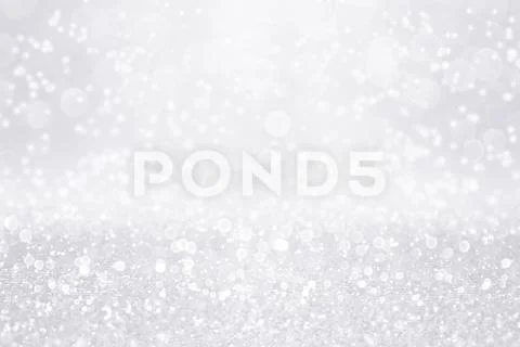 Silver White Glitter Background for Snow or Anniversary Diamonds Glam Sparkle Stock Photos