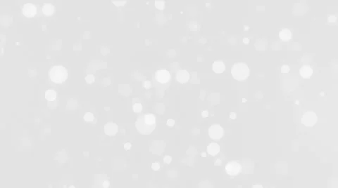 Silver white holiday background with bokeh lights 库存影片 68598458