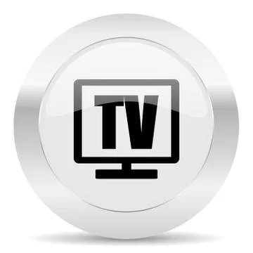 Silver white web glossy icon イラスト素材