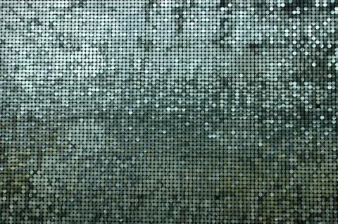 Silver wind wall Foto stock