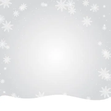 Silver winter abstract background. Stock Illustration