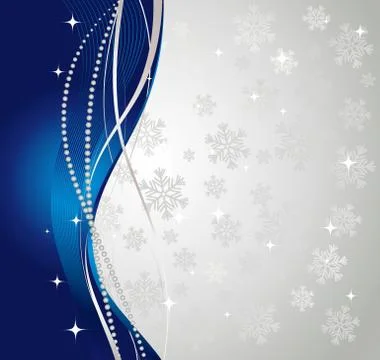 Silver winter abstract background. Illustrazione stock