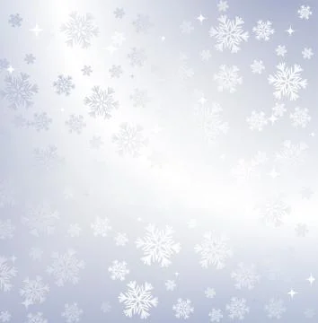 Silver winter abstract background. Stock Illustration