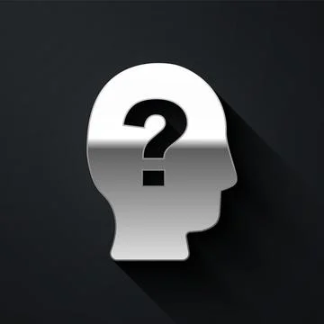 Silver Worker icon isolated on black background. Business avatar symbol use.. 스톡 일러스트