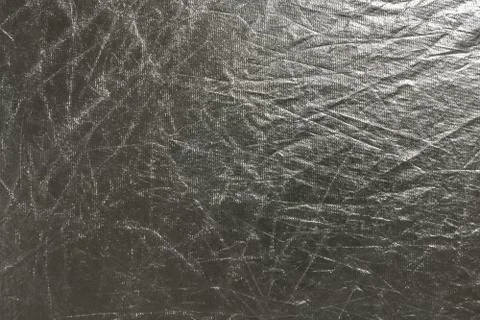 Silver wrinkles Foto stock