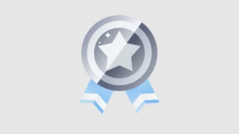 Silver2 medal Stock Footage 167820311