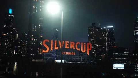 Silvercup Studio sign Stock Footage 190610141