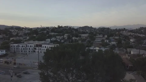 Silverlake Blvd Ascending Forward Stock Footage 93419664