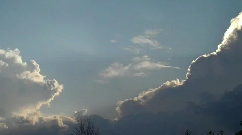 Silverlining Stock Footage 607106