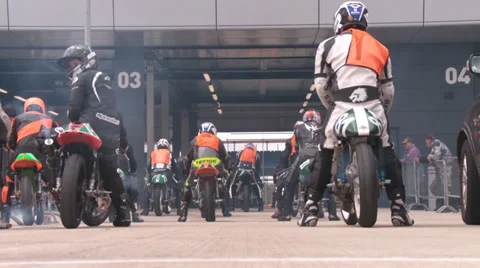 Silverstone pre race Stock Footage 38079176