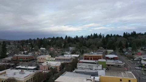 Silverton Oregon - City Stock Footage 131135720