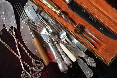 Silverware Stock Photos