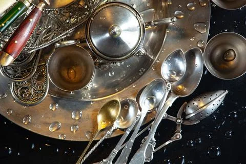 Silverware Stock Photos